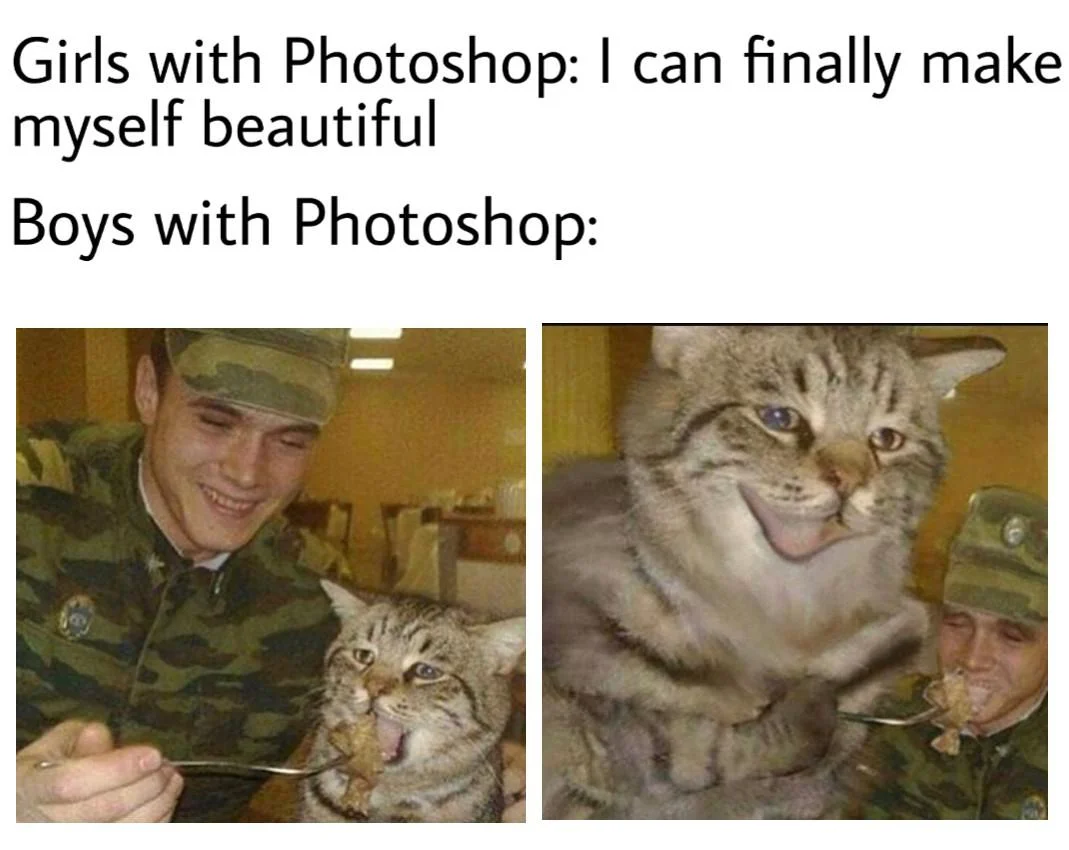 Boys with Photoshop